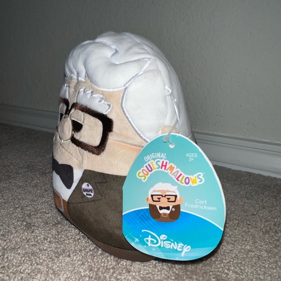 New Disney Up Carl Fedricksen Squishmallows - Picture 6 of 8